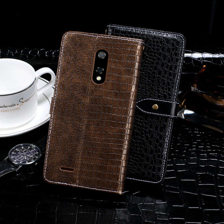For Ulefone Note 8P idewei Crocodile Texture Horizontal Flip Leather Case with Holder & Card Slot...
