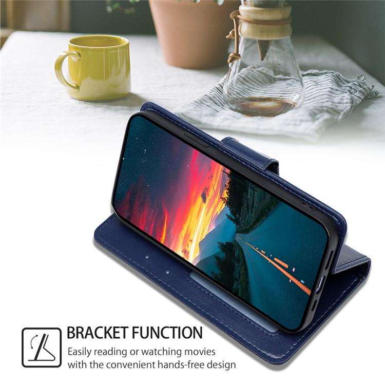 For Honor X8c 4G Crystal Texture Leather Phone Case(Royal Blue)