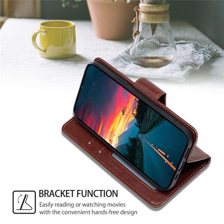 For Honor X8c 4G Crystal Texture Leather Phone Case(Brown)