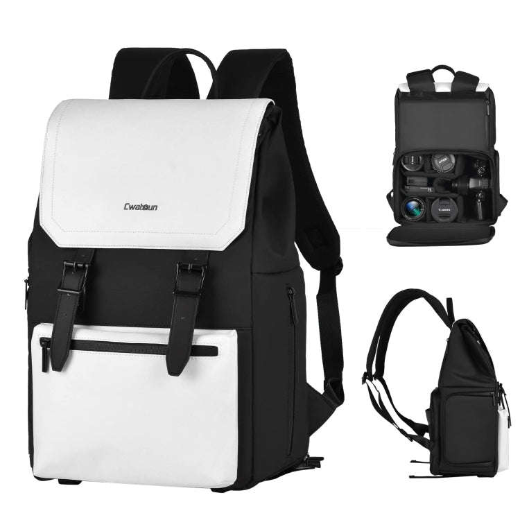 Cwatcun D79 Camera Backpack Multi-Functional Camera  Dual Shoulders Bag, Size:40.5 x 28 x 17.5cm ...