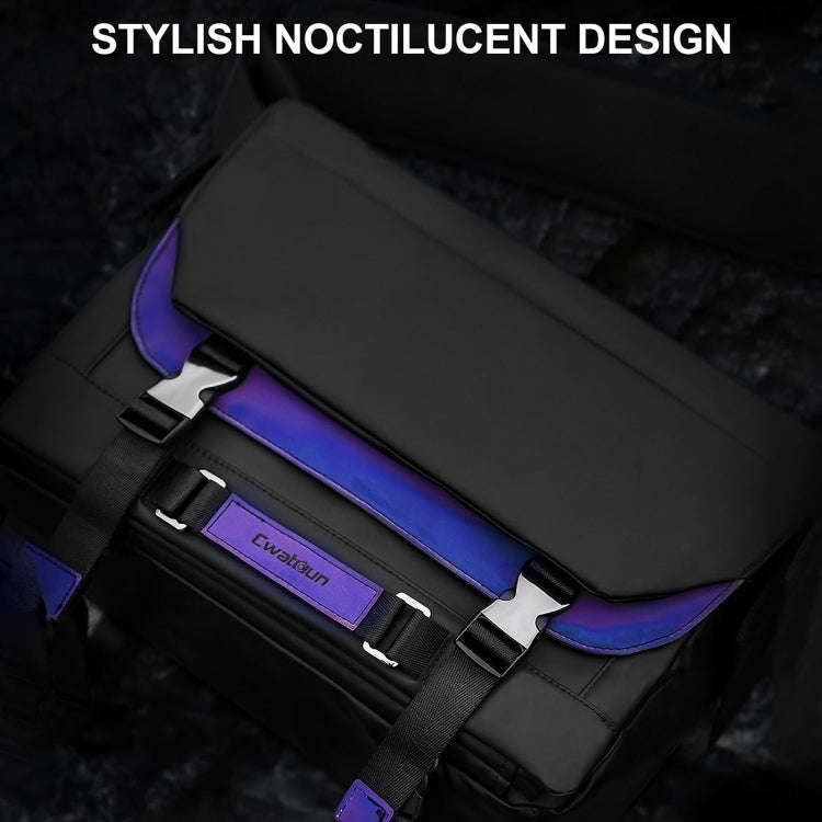 Cwatcun D85 Camera Bag Side Quick Access Camera Messenger Case Waterproof Bag, Size:32 x 14 x 24c...