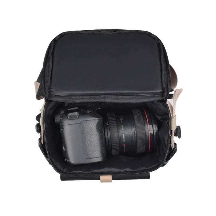 Cwatcun D90 Contrast Color Single Shoulder Camera Bag Outdoor Camera Bag Professional Crossbody H...