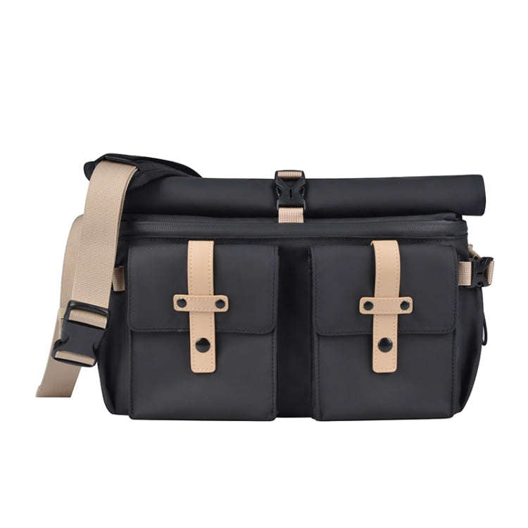 Cwatcun D90 Contrast Color Single Shoulder Camera Bag Outdoor Camera Bag Professional Crossbody H...