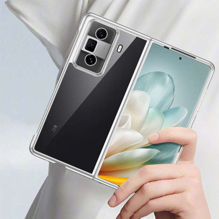 For Honor Magic Vs3 6D Electroplate PC Phone Case(Silver)