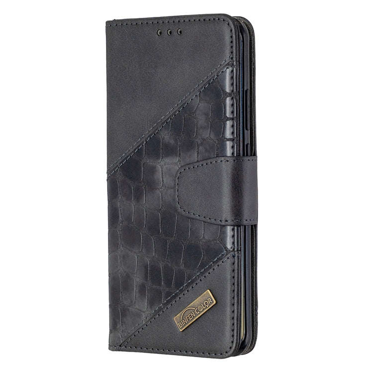 For Huawei P40 Pro Matching Color Crocodile Texture Horizontal Flip PU Leather Case with Wallet &...