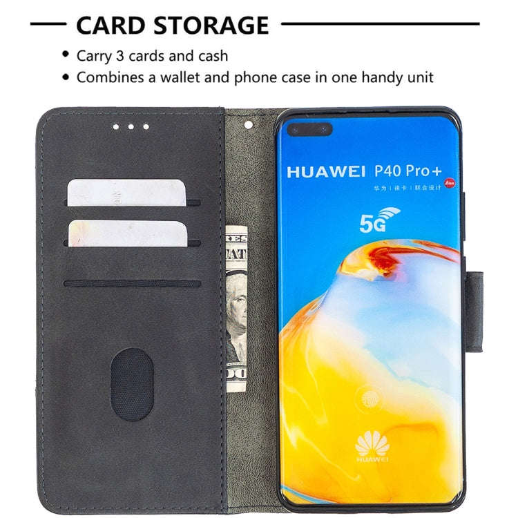 For Huawei P40 Pro Matching Color Crocodile Texture Horizontal Flip PU Leather Case with Wallet &...