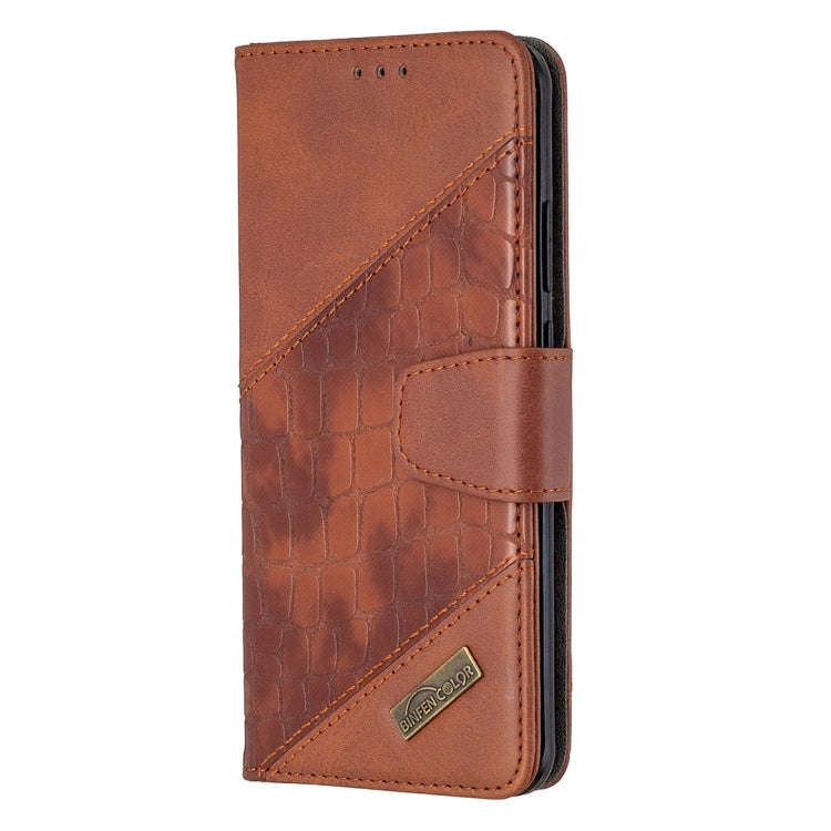 For Huawei P40 Pro Matching Color Crocodile Texture Horizontal Flip PU Leather Case with Wallet &...