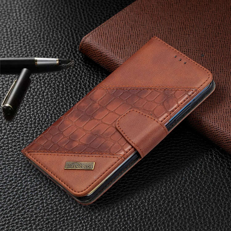 For Huawei P40 Pro Matching Color Crocodile Texture Horizontal Flip PU Leather Case with Wallet &...