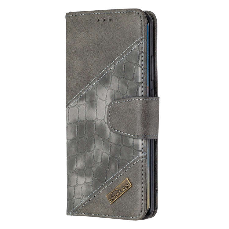 For Huawei P40 Pro Matching Color Crocodile Texture Horizontal Flip PU Leather Case with Wallet &...
