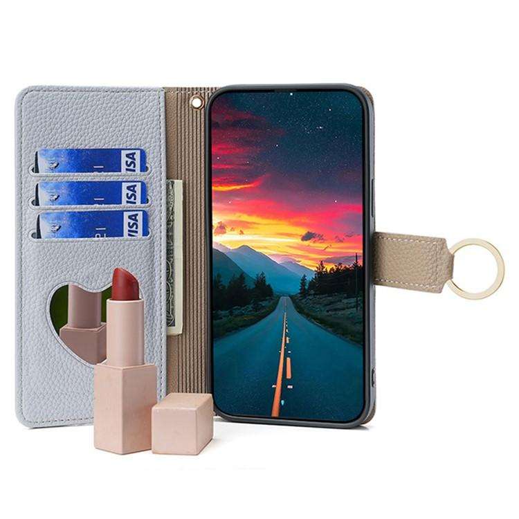 For Honor X8c 4G Crossbody Litchi Texture Leather Phone Case(Blue)