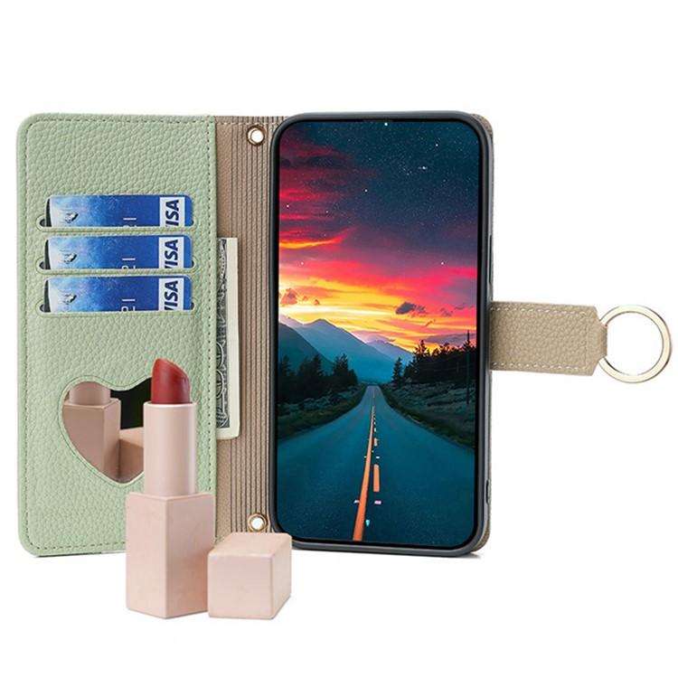 For Honor X8c 4G Crossbody Litchi Texture Leather Phone Case(Green)