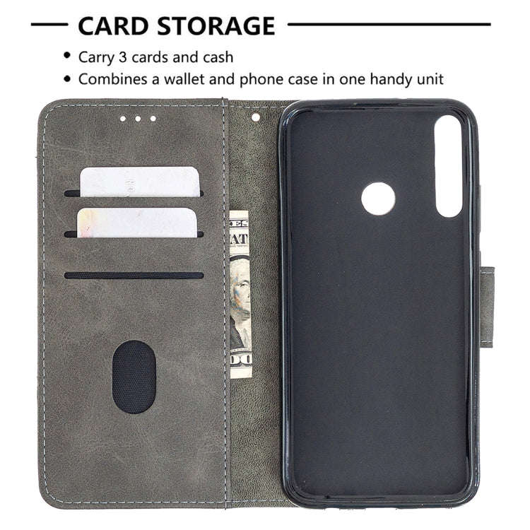 For Huawei Y7P Matching Color Crocodile Texture Horizontal Flip PU Leather Case with Wallet & Hol...