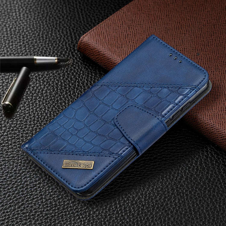 For Nokia 1.3 Matching Color Crocodile Texture Horizontal Flip PU Leather Case with Wallet & Hold...