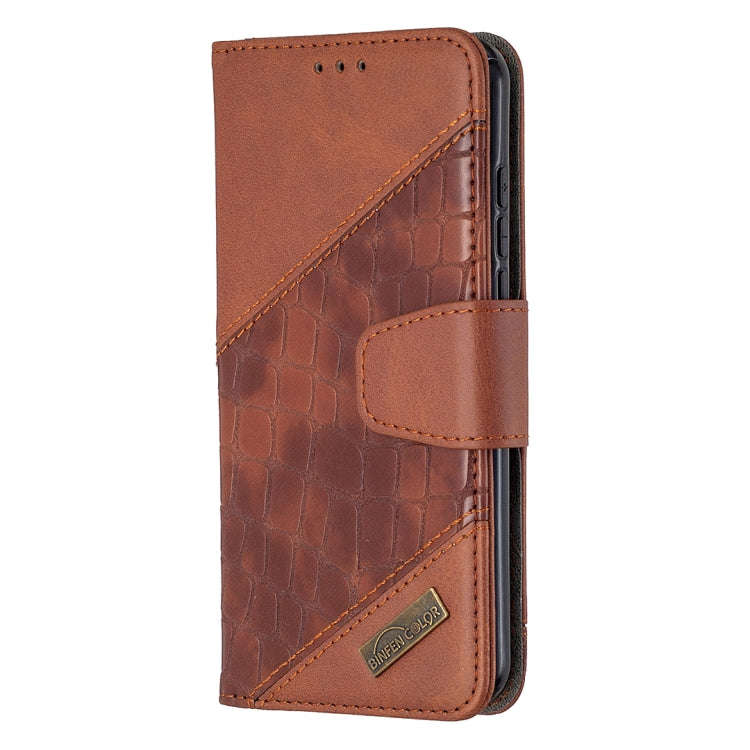 For Nokia 1.3 Matching Color Crocodile Texture Horizontal Flip PU Leather Case with Wallet & Hold...
