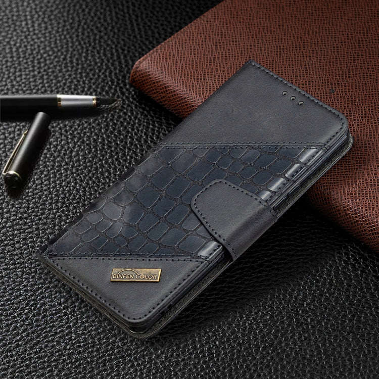 For Sony Xperia L4 Matching Color Crocodile Texture Horizontal Flip PU Leather Case with Wallet &...