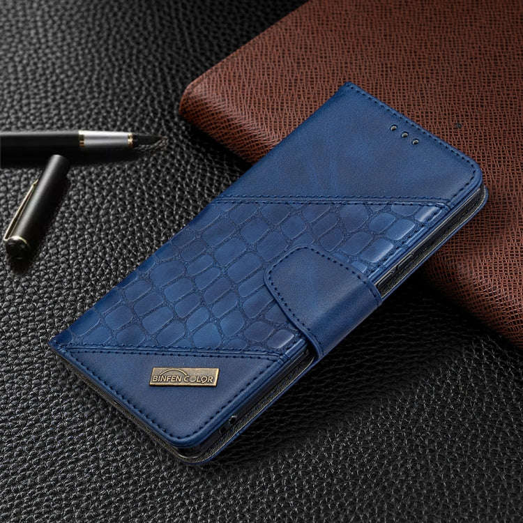 For Sony Xperia L4 Matching Color Crocodile Texture Horizontal Flip PU Leather Case with Wallet &...
