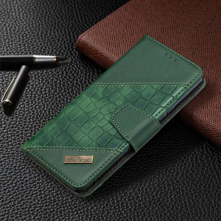 For Sony Xperia L4 Matching Color Crocodile Texture Horizontal Flip PU Leather Case with Wallet &...