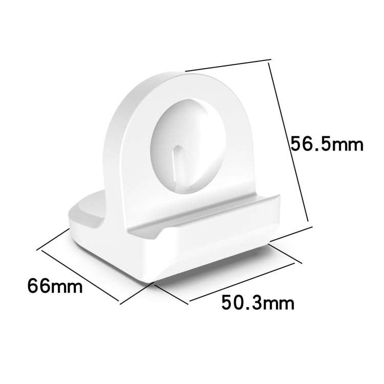 For Google Pixel Watch 2 Smart Watch Silicone Charging Bracket without Charger(White)
