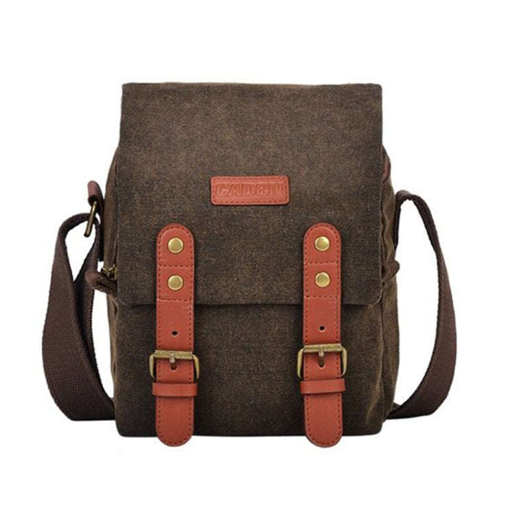 Cwatcun N1 Retro Multifunctional Canvas Waterproof Digital Camera Photography Bag, Size:18 x 12.5...