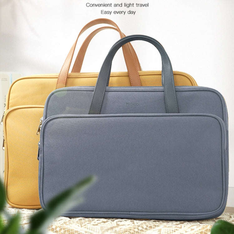 Yesido WB36 14 inch Waterproof Oxford Cloth Laptop Bag(Yellow)
