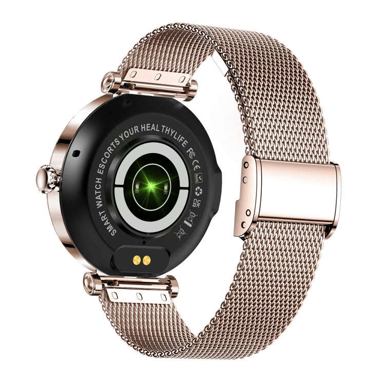 CF32 1.27 inch Screen Lady Smart Watch, Steel Band, Support Female Physiology Monitoring & 100+ S...