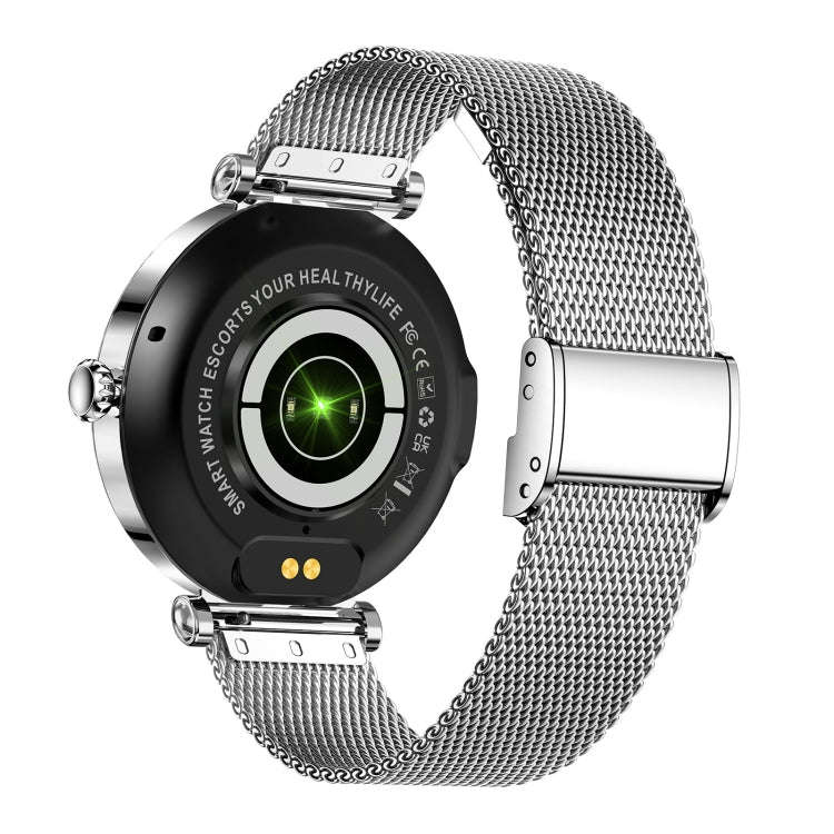CF32 1.27 inch Screen Lady Smart Watch, Steel Band, Support Female Physiology Monitoring & 100+ S...