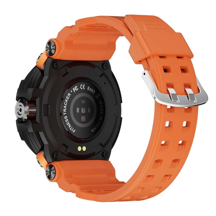 T90 1.5 inch Color Screen Bluetooth, Smart Watch Support Health Monitoring & 123 Sports Modes(Ora...