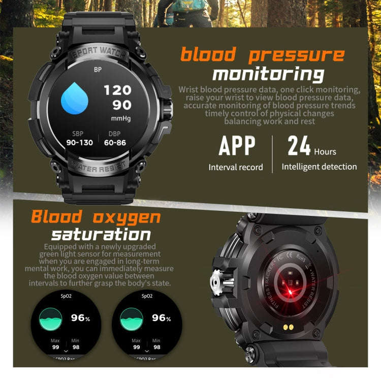 T90 1.5 inch Color Screen Bluetooth, Smart Watch Support Health Monitoring & 123 Sports Modes(Black)