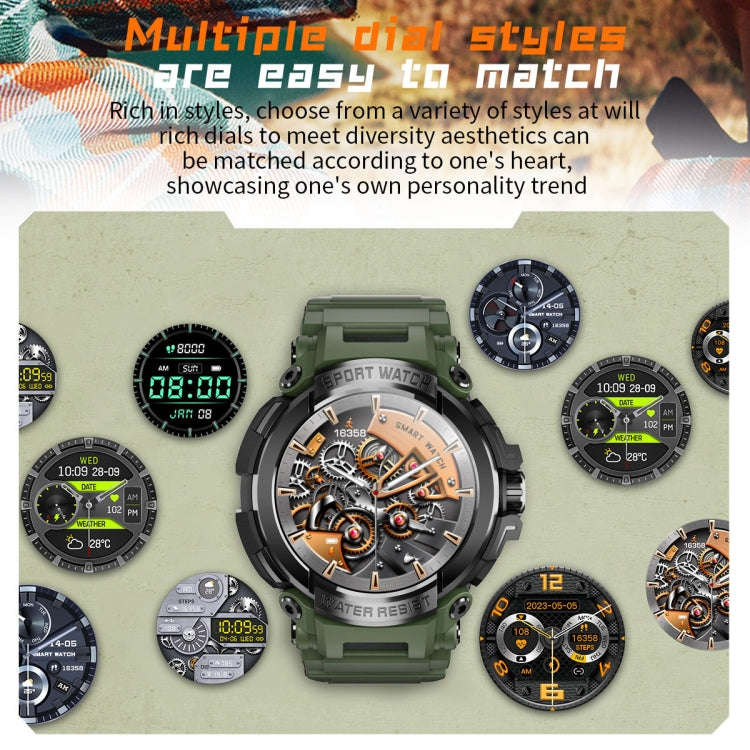 T90 1.5 inch Color Screen Bluetooth, Smart Watch Support Health Monitoring & 123 Sports Modes(Black)