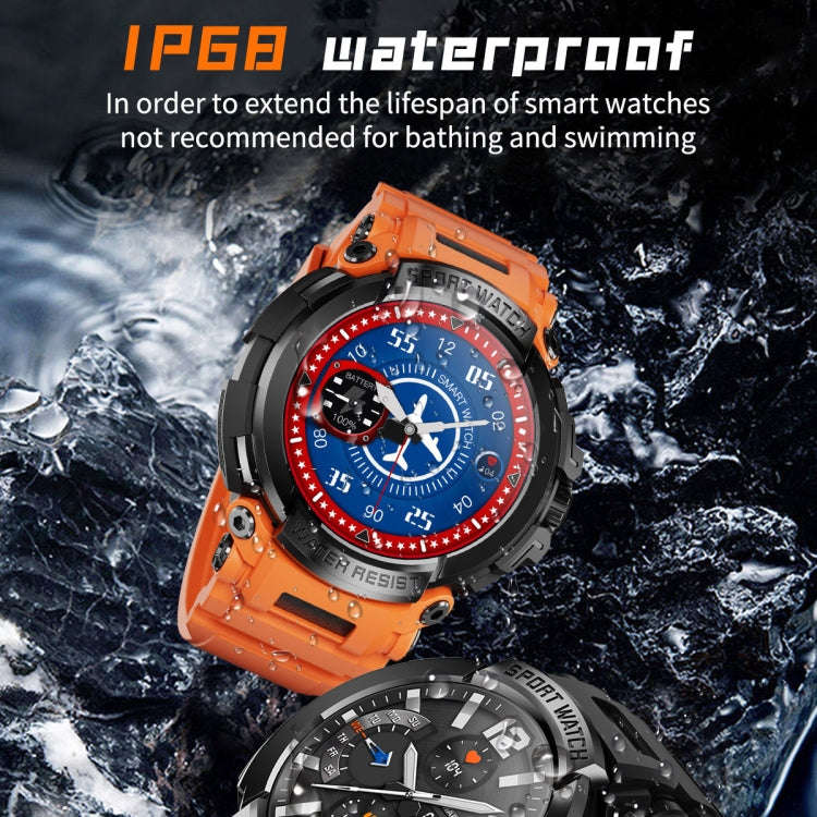 T90 1.5 inch Color Screen Bluetooth, Smart Watch Support Health Monitoring & 123 Sports Modes(Black)