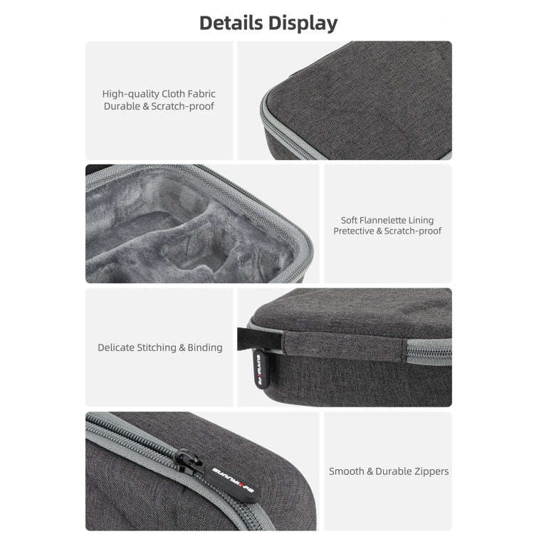 For DJI Osmo Pocket 3 Sunnylife Storage Case Box Standard Set Bag