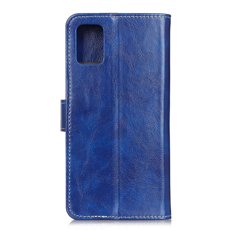For ZTE Axon 11 5G Retro Crazy Horse Texture Horizontal Flip Leather Case with Holder & Card Slot...
