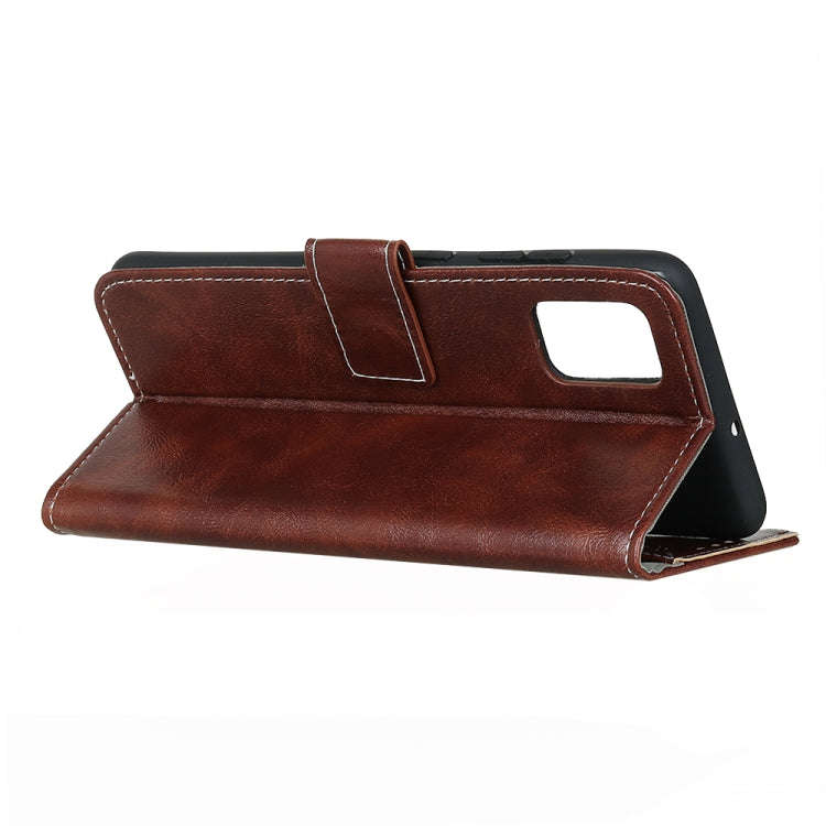 For ZTE Axon 11 5G Retro Crazy Horse Texture Horizontal Flip Leather Case with Holder & Card Slot...