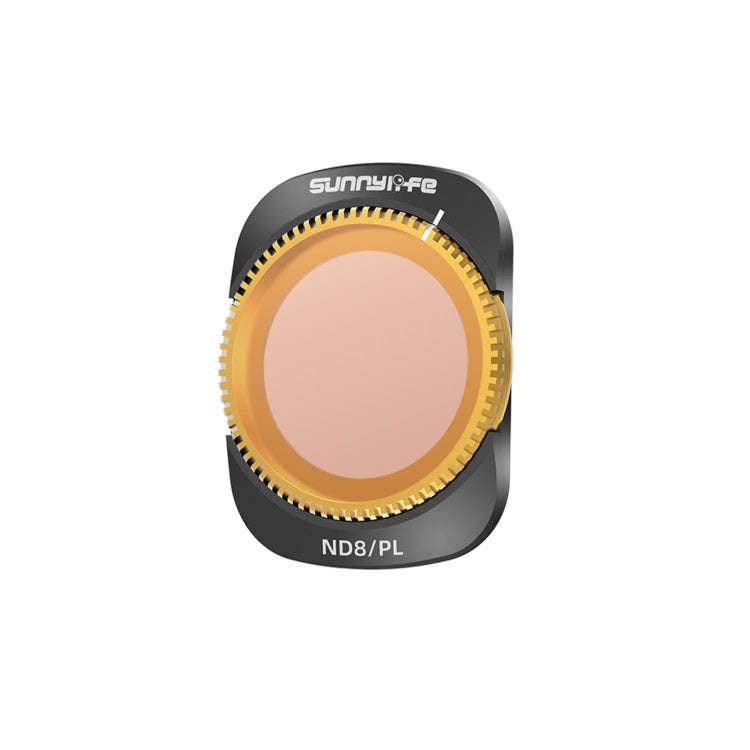 For DJI OSMO Pocket 3 Sunnylife Camera Lens Magnetic Metal Filter, Filter:ND8PL