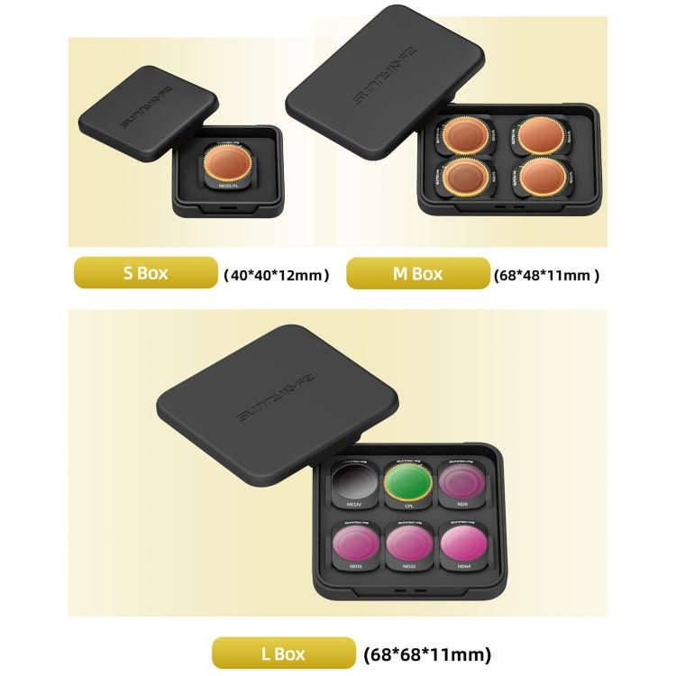 For DJI OSMO Pocket 3 Sunnylife Camera Lens Magnetic Metal Filter, Filter:ND32