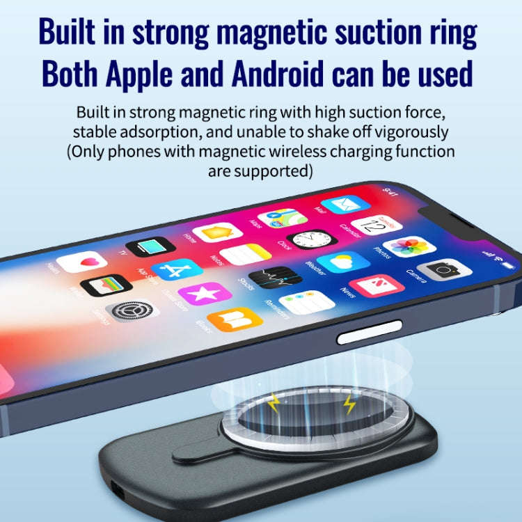 JNN A1 Strong Magnetic Mobile Call Voice Recorder, Memory:4GB(Black)