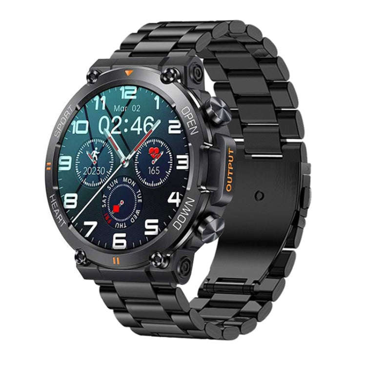 K56 Pro 1.39 inch Smart Steel Strap Wristband Support Heart Rate Monitoring / Blood Pressure Moni...