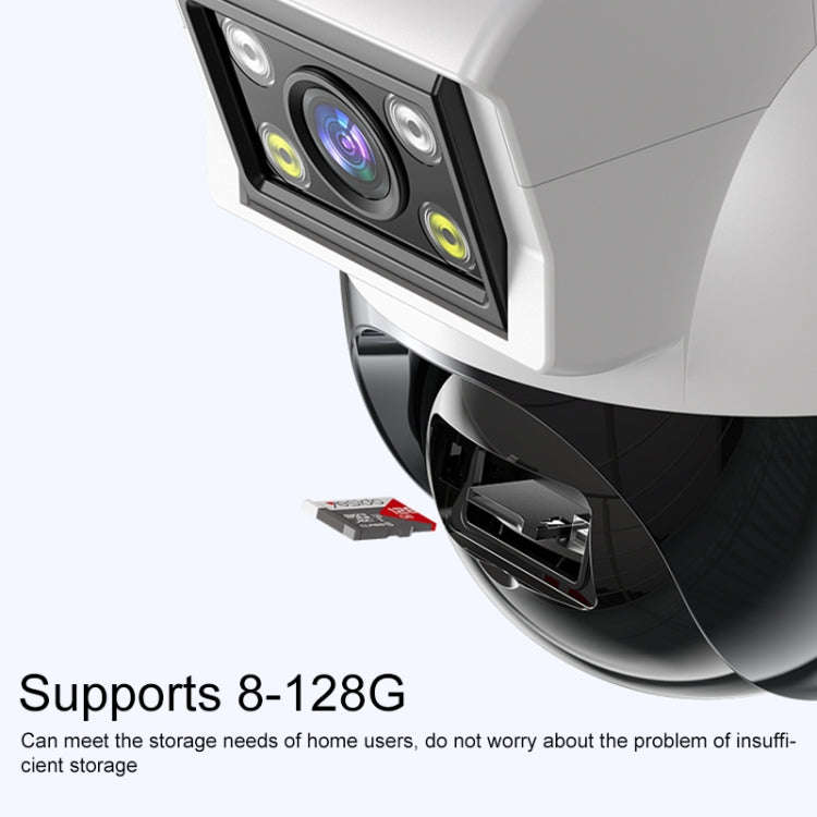 Yesido KM12 2.0MP Dual Lens Full Color HD Camera, Specification:UK Plug