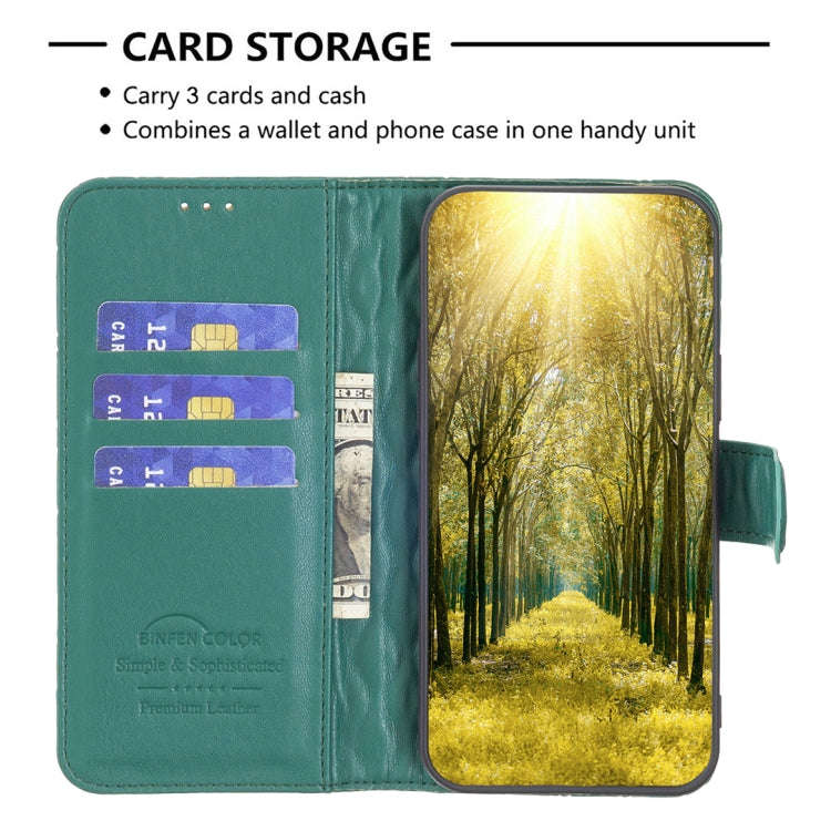 For Tecno Pova 6 Neo Diamond Lattice Wallet Flip Leather Phone Case(Green)
