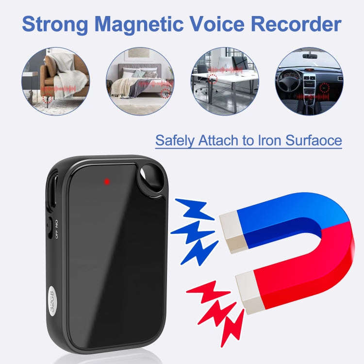 C18 Smart HD Voice Recorder with OTG Cable, Capacity:32GB