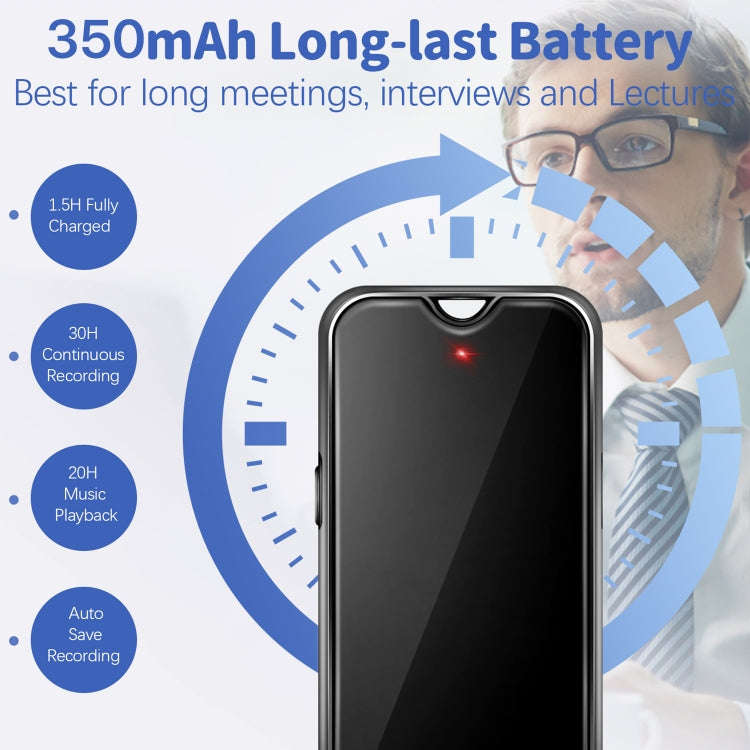 L17 Magnetic Pendant HD Recorder, Capacity:16GB