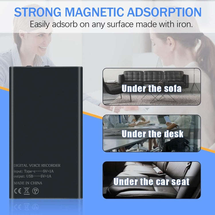 MZ006 Smart HD Noise Reduction Recorder, Capacity:16GB