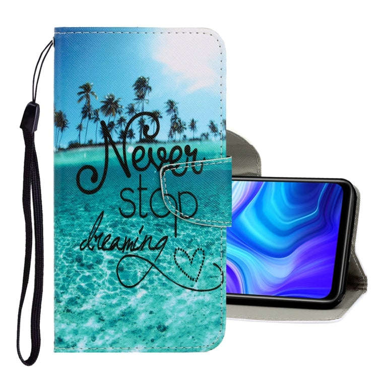 For Huawei P smart 2020 3D Colored Drawing Horizontal Flip PU Leather Case with Holder & Card Slo...
