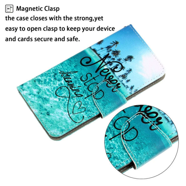 For Huawei P smart 2020 3D Colored Drawing Horizontal Flip PU Leather Case with Holder & Card Slo...