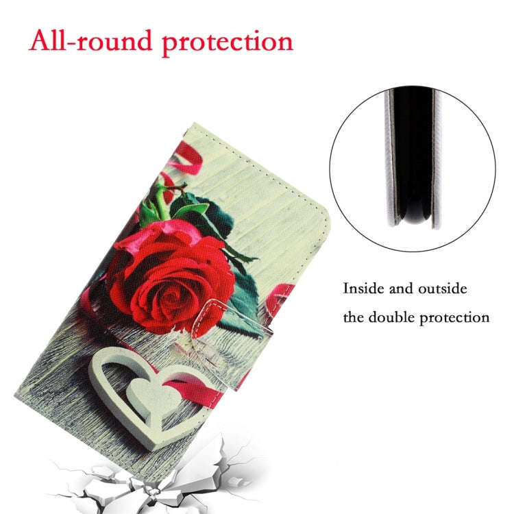 For Huawei Y6p 3D Colored Drawing Horizontal Flip PU Leather Case with Holder & Card Slots & Wall...