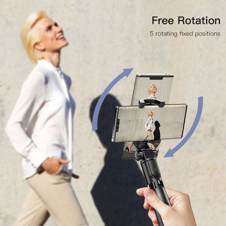 Yesido SF11 Retractable Bluetooth Tripod Phone Live Broadcast Selfie Stand(Black)