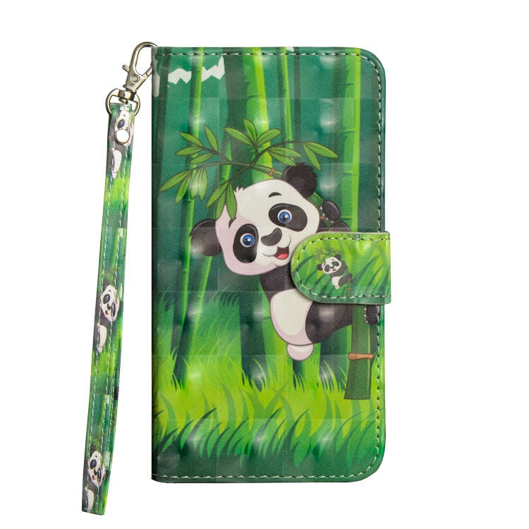 For Sony Xperia L4 3D Painting Pattern Horizontal Flip TPU + PU Leather Case with Holder & Card S...