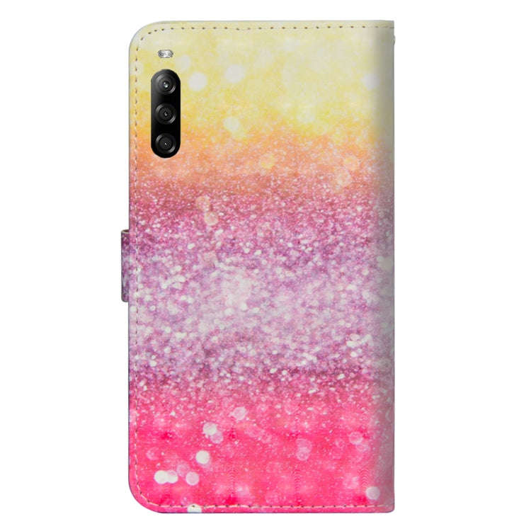 For Sony Xperia L4 3D Painting Pattern Horizontal Flip TPU + PU Leather Case with Holder & Card S...