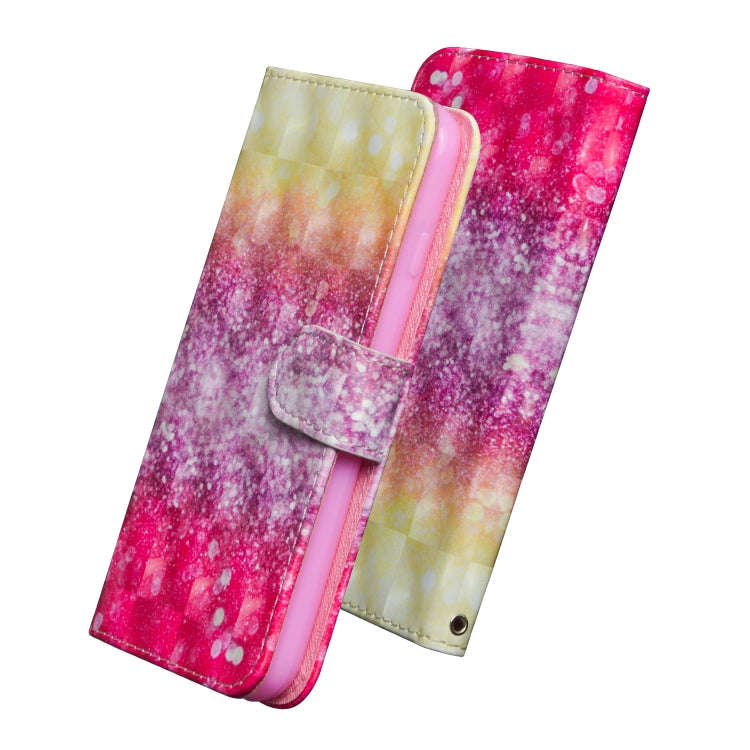 For Sony Xperia L4 3D Painting Pattern Horizontal Flip TPU + PU Leather Case with Holder & Card S...
