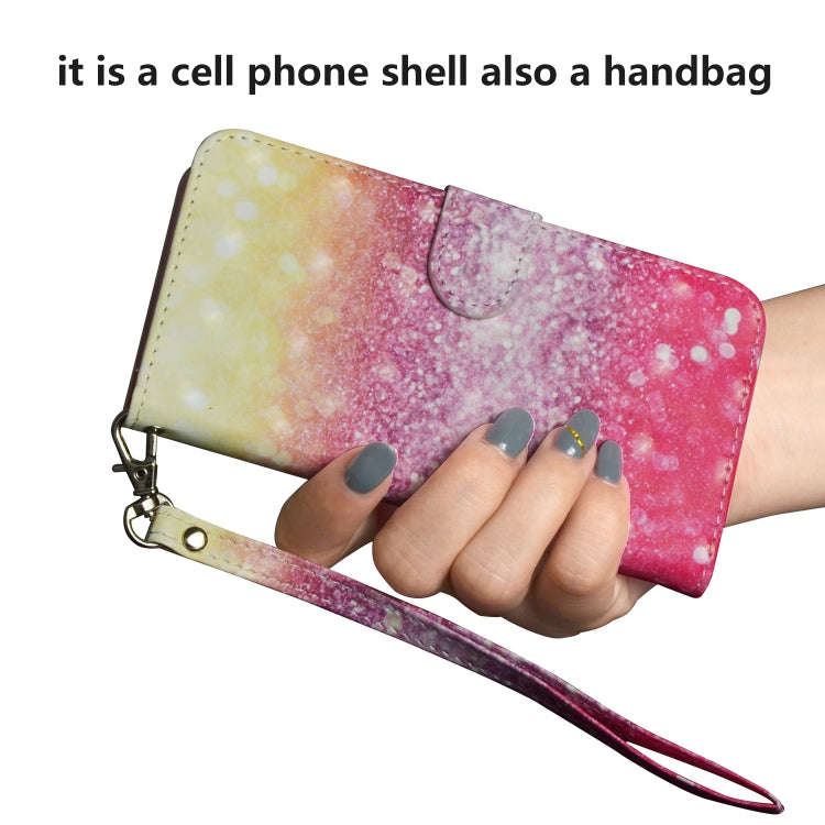 For Sony Xperia L4 3D Painting Pattern Horizontal Flip TPU + PU Leather Case with Holder & Card S...